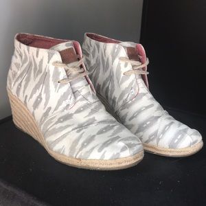 TOMS Desert Wedge Ikat